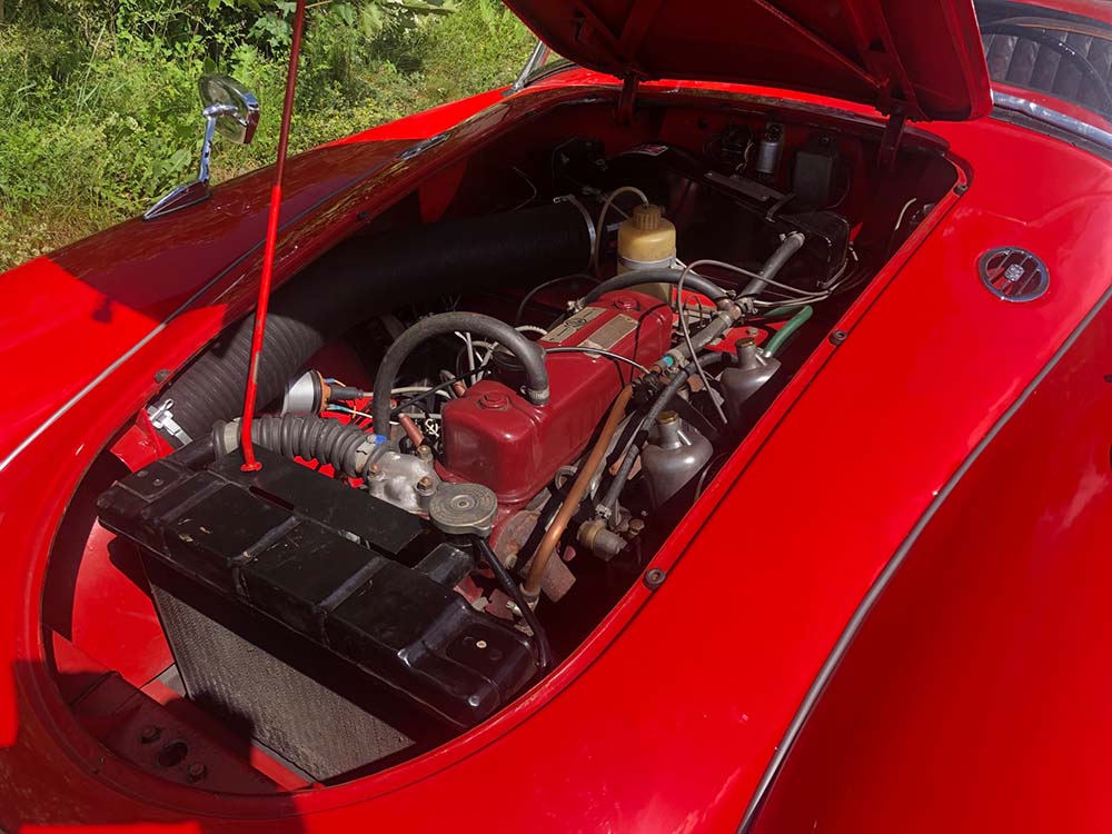 A motor vänster